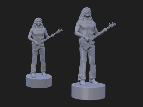 Tom Araya Modello 3D