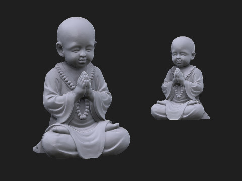 Monaco bambino Modello 3D