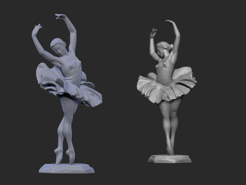Ballerina Modello 3D