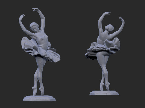 Ballerina Modello 3D