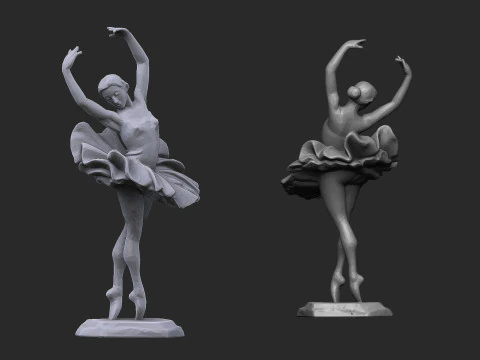 Ballerina 3D Model