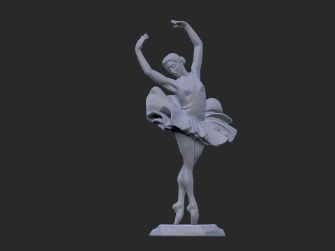 Ballerina Modello 3D