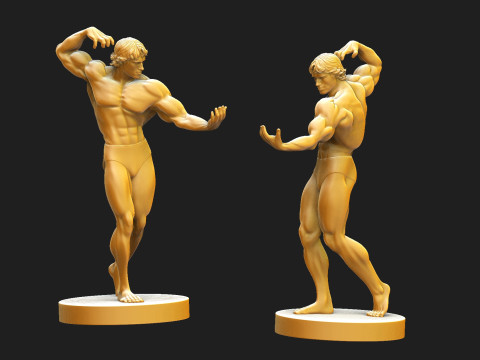 アーノルド・シュワルツェネッガー 3Dモデル