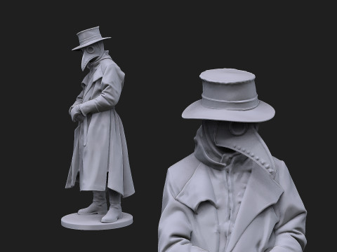 Medico della peste Modello 3D
