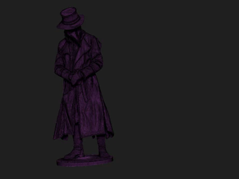 Plague doctor 3D Model
