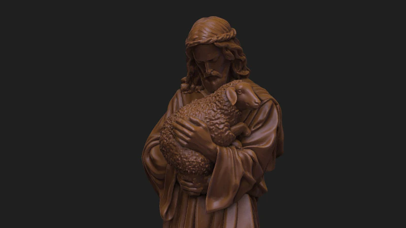 迷失的羔羊 3D 模型 .c4d .max .obj .3ds .fbx .stl .blend