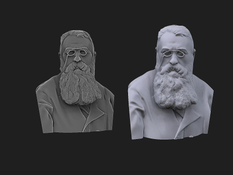 Auguste Rodin 3D Model