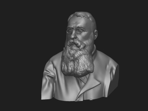 Auguste Rodin 3D Model