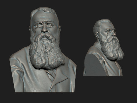 Auguste Rodin 3D Model