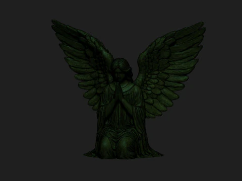 Praying angel 3D Model