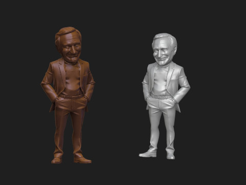 Robin Willians Modelo 3D