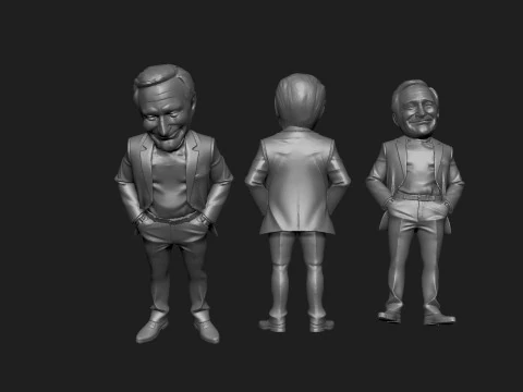 Robin Williams 3D Model