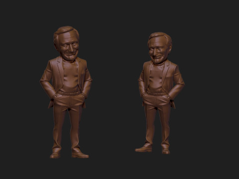 Robin Willians Modelo 3D