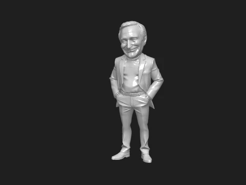 Robin Williams 3D Model