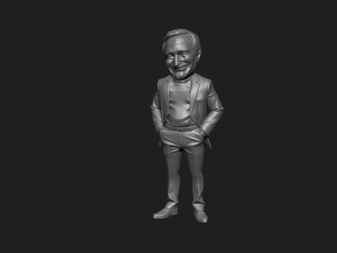 Robin Williams 3D Model