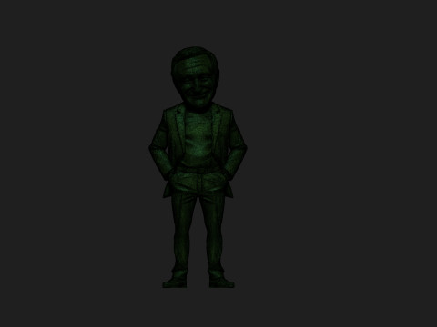 Robin Willians Modelo 3D