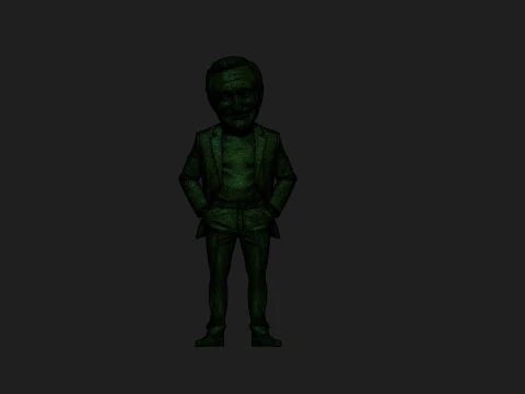 Robin Williams 3D Model