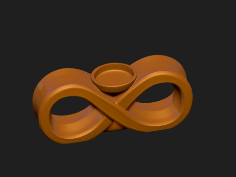 Tempat lilin untuk hari valentine Model 3D