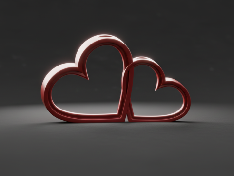 Dubbele haardhouder 3D Model