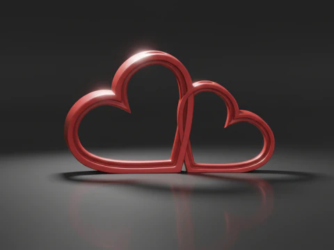 Double hearth holder 3D Model