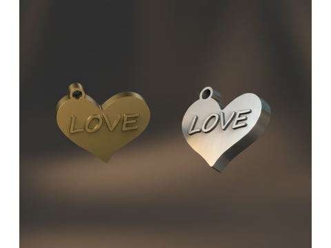 열쇠고리 난로 3D 모델