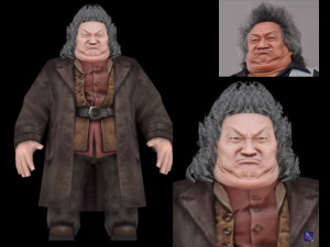 Ha ha hagrid falcn 3D मॉडल