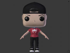 FUNKO 定制 3D 模型