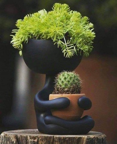 Human pot print3d Model 3D .c4d .max .obj .3ds .fbx .stl .blend 