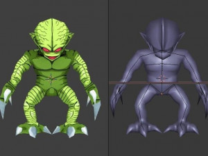 Saibaimen 3Dモデル
