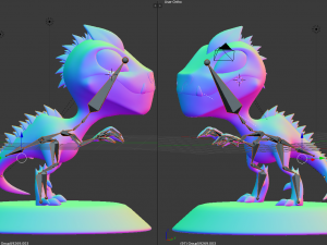 Dragoncito Modelo 3D