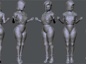 Android 18 3D Model