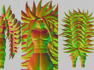 Goku super saiyan infinito 3D Модель