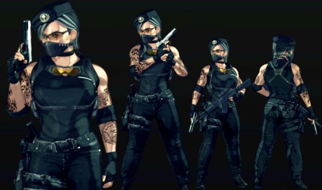 Irinavasilievspecialforce Model 3D .c4d .max .obj .3ds .fbx .stl .blend 