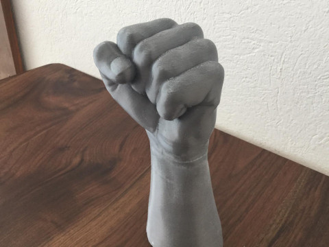 Fist print3d Modelo 3D