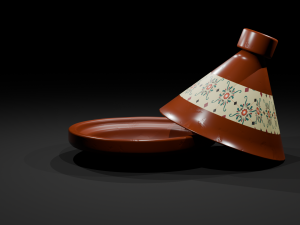 The Moroccan Tajine 3D Модель