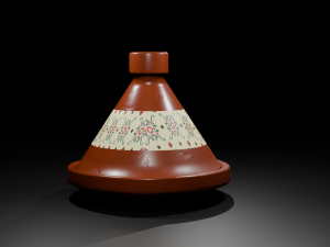 The Moroccan Tajine 3D Модель