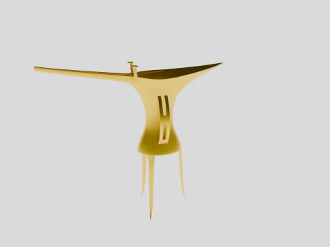 Bronze-Jue aus der Xia-Dynastie mit Nietenmustern 3D Druckmodell