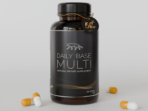 Medicine Pills Bottle Mockup Modelo 3D