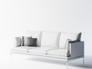 Coach Sofa Model 3D Model