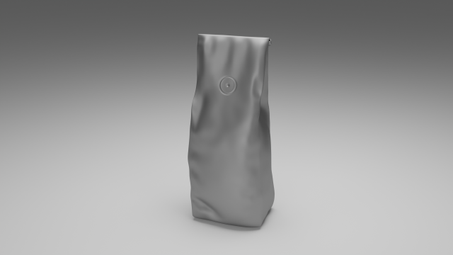 Coffee Package 3D 모델 .c4d .max .obj .3ds .fbx .stl .blend 