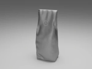 Pacchetto caff&egrave; Modello 3D