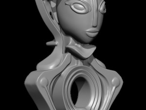 Queen Cleoptra 3D 프린트 모델