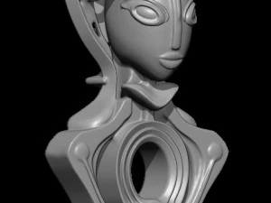 Queen Cleoptra 3D Print Model