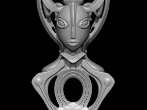 Queen Cleoptra 3D Print Model
