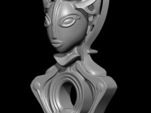 Queen Cleoptra 3D Print Model