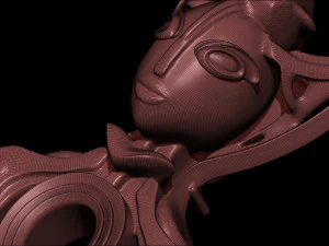 Queen Cleoptra 3D Print Model