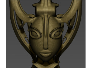 Queen Cleoptra 3D 프린트 모델