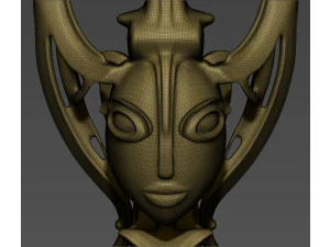 Queen Cleoptra 3D Print Model