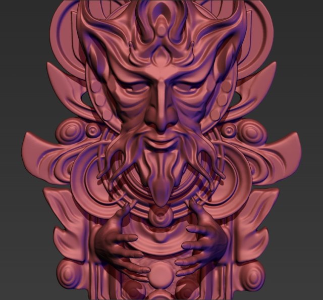 Mephistopheles-devil 3D-printmodel .c4d .max .obj .3ds .fbx .stl .blend 