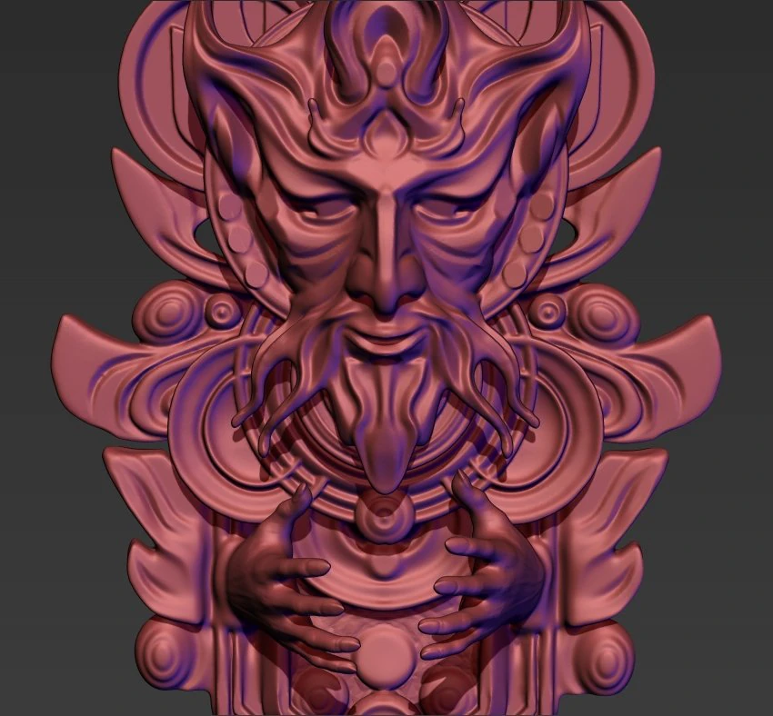 Mephistopheles-devil 3D Print Model .c4d .max .obj .3ds .fbx .stl .blend 